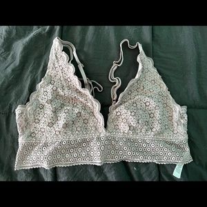 Aerie Bralette Light Pink Size L without pads